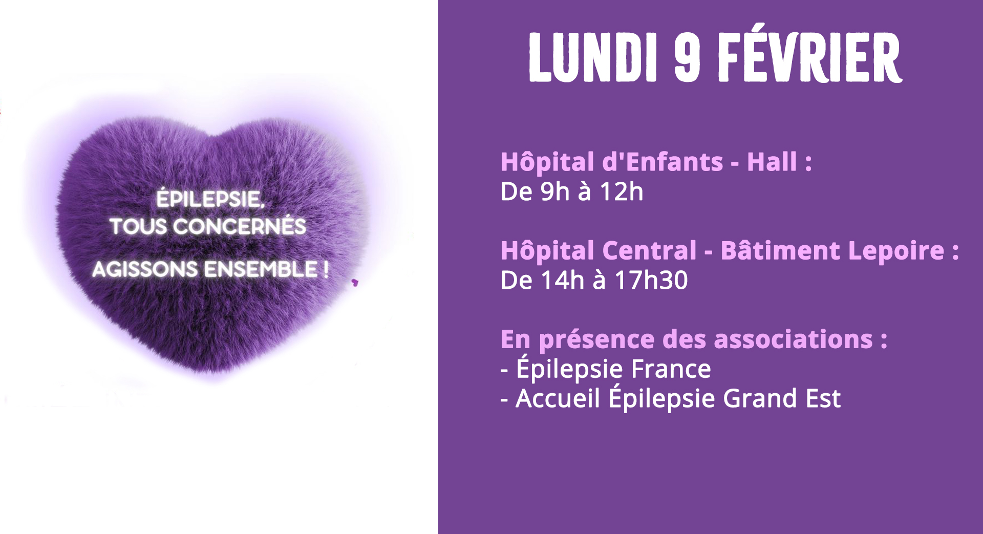 Journée internationale de l'épilepsie