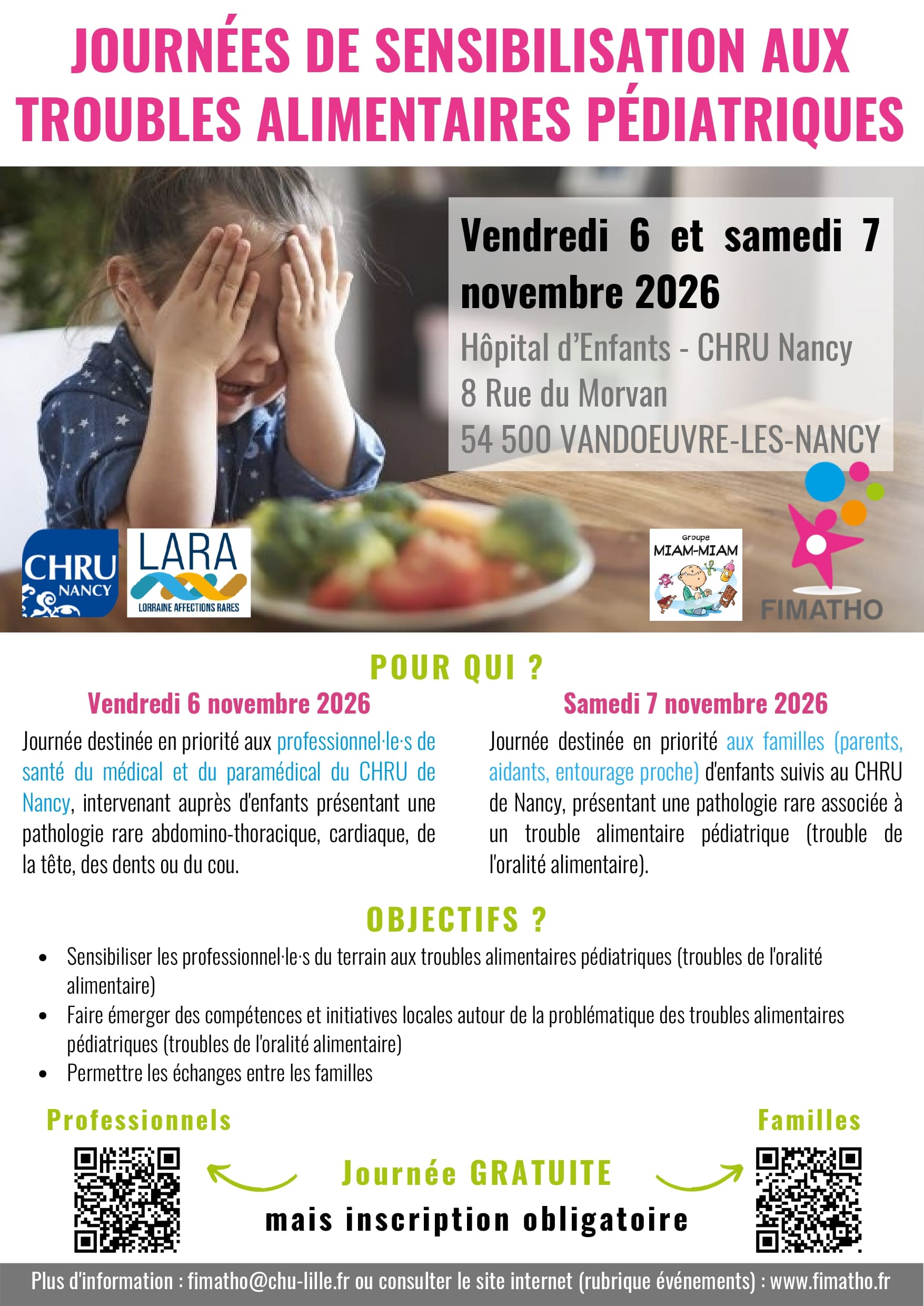 Affiche A3 JO Nancy Nov 2026